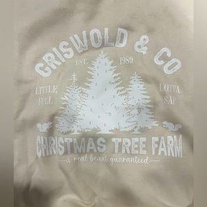 Griswold Holiday Crew Neck Large